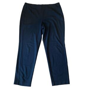 J.Jill Women's Slim Leg Ponte Pant Black Size MP